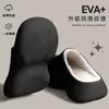 Pantuflas de Algodón Impermeables de Suela Gruesa para Hombre Otoño/Invierno 2026 Nuevo Estilo Cálidas con Forro Polar Antideslizantes Pantuflas de Algodón 3D para Hombre