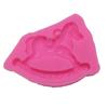 BM001 Colgante decorativo de coche perforado tipo Troyano Joyería DIY Yeso Aromaterapia Cera Molde de cera de aromaterapia Molde de silicona