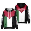 Palestina Libre Palestina ¡Vamos Sudadera con Capucha Sudadera con Capucha Chaqueta Sudadera con Cremallera de Manga Corta