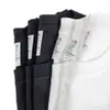 Camiseta de Manga Corta Gruesa Estilo Japonés de Algodón Puro 260g para Hombres y Mujeres, Corte Holgado, Color Sólido de Verano, Manga Media, Camiseta Básica Casual Simple