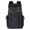 Mochila Masculina, Estilo Britânico, Para o Trabalho/Viagem, Bolsa para Notebook de 13 polegadas, Tendência Leve para Viagem, Mochila Masculina com Padrão Xadrez