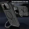 Adequado para Oppo Reno14F Capa Protetora com Janela Grande A6X Capa de Celular Multifuncional com Suporte