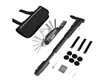 Ferramentas de Reparo de Bicicleta, Bomba Portátil para Mountain Bike, Chave Inglesa, Cola, Conjunto de Ferramentas para Reparo de Pneus