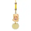 Colgante de Cadena para Teléfono Bola de Pelo Gatito Dibujo Animado, Estilo Chica Linda, Adorno Colgante Dibujo Animado Bebé Caja DIY, Regalo