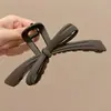 Elegante Pinza para el Cabello con Lazo Estilo Nuevo 2026 para Mujer, Cabello Semirecogido, Pinza de Garra para la Parte Posterior de la Cabeza para Cabello Fino, Sensación de Alta Gama, Pinza de Tiburón