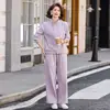 Atuendo de Madre 2026: Elegante Conjunto Deportivo de Dos Piezas para Personas de Mediana Edad y Mayores, Moderno Estilo Casual Nuevo, Conjunto Versátil de Talla Grande