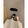 Zapatos Mary Jane de Cuero Esmerilado Estilo Literario Retro Francés con Correa de Hebilla, Zapatos Planos de Ballet de Punta Redonda Baja para Mujer