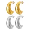 Pendientes Retro de Gota de Esmalte con Forma de Gota Transfronterizos Europeos y Americanos para Mujer Pendientes de Moda Nuevos Pendientes Chapados en Cobre Plateado Oro de 18K