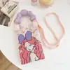 Caperucita Roja Mismo Estilo Bolsa para Teléfono Celular Bolso Pequeño Versátil Moda Personalizada Bolso Cruzado de Hombro para Niña Bolso de Mano Portátil