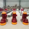 Máquina de Moagem de Terrazzo Tipo 350 de Alta e Baixa Velocidade, Máquina de Nivelamento de Concreto Portátil, Tipo Empurrado à Mão para Polimento de Terrazzo de Piso de Escritório