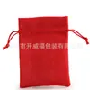 Venda Direta da Fábrica Sacos de Juta para Doces de Casamento, Sacos de Algodão com Cordão para Presentes e Lanches, Atacado com Impressão de Logotipo Disponível