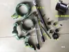 Accesorios para torno YB15: manguito de mordaza, anillo de mango, manguito deslizante, mango de tres mordazas, eje de engranaje, accesorios para torno
