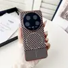 Adecuado para Xiaomi 15Ultra Cuadros Mate Magnético Teléfono Móvil Redmi K80 Patrón Kevlar 14Pro Cubierta Protectora Tendencia