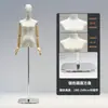 Maniquí de Exhibición de Ropa para Mujer de Medio Cuerpo Maniquí para Vestido de Novia Soporte de Exhibición Estante para Ropa Accesorios para Maniquíes de Tienda de Ropa