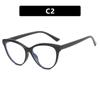 Gafas Lisas Kedun Moda Ojo de Gato Antiluz Azul 2023 Nuevos Marcos de Gafas de Moda Ins Marcos de Gafas Simples Europeos y Americanos