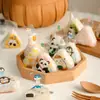 Bolsa de embalaje para bola de arroz triangular estilo japonés papel alga especial molde de sushi bolsa de embalaje grado alimenticio microondas calentable