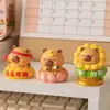 Adorno Pequeño de Resina de Capibara para Alivio del Estrés, Figura Inspiradora para el Trabajo Diario, Decoración de Escritorio de Oficina, Regalo para Hombres y Mujeres