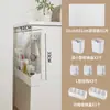 Estante de Almacenamiento de Cocina con Tablero Perforado Transfronterizo, Tablero Colgante sin Taladro, Pared de Almacenamiento de Plástico para Montar en la Pared del Dormitorio, Superficie de Pared sin Taladro