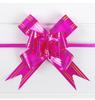 Suministros festivos para bodas, venta al por mayor, gran lazo con borde dorado, flor para tirar a mano, decoración de coche de boda, flor para tirar 4,4 * 74 cm