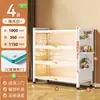 Estantería de Acero con Vidrio Transparente y Puertas, Vitrina a Prueba de Polvo, Armario de Almacenamiento de Hierro para Figuras de Modelo