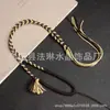 Collar con Cuerda de Nudo de Diamante Tejido a Mano diy Cuerda de Algodón de Xizang Lanyard para Cuello de Thangka Buda Portátil Estilo Chino