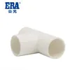 Accesorios para Tuberías Eléctricas de PVC y Accesorios para Conductos 16/20/25 Tubería Roscada Tubería de PVC Conector de Tres Vías Conducto Eléctrico