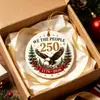 Coleção de Enfeites de Lembrança America 250Decorações do 250º Aniversário