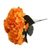 Nuevo ramo decorativo de hortensias artificiales para bodas, flores falsas, accesorios de estudio fotográfico de bodas con hortensias artificiales al por mayor