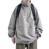 Chamarra Pulóver Funcional Americana con Media Cremallera Chaqueta Ligera Cortavientos con Capucha Sudadera Chaqueta de Primavera y Otoño para Hombre
