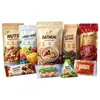 Bolsas Personalizadas para Empaque de Alimentos, Bolsas de Papel de Aluminio, Película Compuesta para Frutos Secos Rollo, Bolsas Auto-Soportantes Auto-Sellables, Bolsas para Sellado de Té, Grado Alimenticio