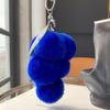[Uvas Lindas] Colgante de Bolso de Piel de Conejo Rex Real Colgante de Llavero de Coche de Bola de Felpa de Celebridad de Internet Accesorios