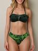Biquíni de Duas Peças Feminino Transfronteiriço Europeu e Americano Estilo Duas Peças Floral Estampa Resort de Praia Fonte Termal Atacado Fabricante
