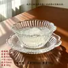 Nuevo cuenco tipo nido de pájaro de estilo chino con forma irregular de pétalo, cuenco para postre, cuenco para yogur y fruta, cuenco para agua dulce y sopa de hongo blanco, vajilla de uso personal