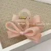 Pinza para el Cabello de Gasa Tridimensional Estilo Coreano Pinza de Agarre para Medio Peinado Femenino Pinza Tiburón Avanzada de Temperamento
