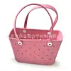 Bolsa con Agujeros de Inyección de EVA Bolsa Cesta de Playa Bolsa de Playa Espumada Cesta Bolsa de Almacenamiento de una Pieza de EVA