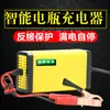 Cargador de batería para scooter Huinong de 12v cargador universal automático de batería de plomo-ácido de 12 voltios