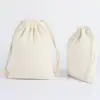 Bolsa de Lona Engrosada Organizador de Almacenamiento Bolsa con Cordón Gran Capacidad Bolsa para Arroz y Harina Regalo Cuerda de Tirar Bolsa Pequeña de Tela Personalizado