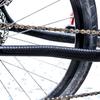 Adhesivo protector de cadena para bicicleta de montaña ZTO, adhesivo para horquilla trasera inferior, adhesivo protector de cuadro, adhesivo con patrón de carbono, adhesivo antiarañazos para cadena.