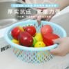 Legumes engrossados lavagem peneira de frutas peneira de frutas resistente a gotas de frutas cesta de filtro de água peneira cozinha doméstica plástico vegetal cesta de lavagem atacado