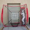Red de Béisbol, Red de Entrenamiento de Nueve Cuadrículas para Frisbee, Accesorios para Formar Equipos de Bateo de Béisbol y Sóftbol, Red de Entrenamiento para Lanzadores, Red de Bloqueo en Forma de T