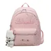 Mochila de Moda con Estampado de Letras para Estudiantes Universitarios, Mochila Grande de Gran Capacidad Nueva de Verano 2026 para Mujeres, Mochila Escolar para Estudiantes