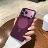 Aplicable a Apple 18Promax Funda Magnética Oficial para Teléfono Estilo Paleta de Caramelo iPhone17pr Funda Protectora Transparente