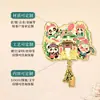 Imán Metálico Original de la Serie Panda de Chengdu Atracciones Imán para Nevera Cultura y Creatividad de Sanxingdui de Sichuan Tendencia Nacional Imán para Nevera