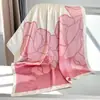 Lenço de Seda 70, Lenço de Luxo, Lenço de Seda Simulada, Lenço Doce para Mulheres, Lenço Coreano Estampado com Listras e Bolinhas