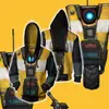 Comercio Exterior Nuevo Estilo Rey de la Transformación King Kong Bumblebee Sudadera con Capucha Estampado Digital 3D Cosplay de Anime