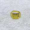 Joyería de latón directo de fábrica anillo de latón puro para hombre color primario cobre puro anillo Fufa anillo de cobre pulido que no se decolora