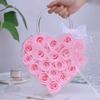 Caja Corazón de Flor Eterna Tanabata Día de San Valentín Caja de Regalo Corazón Rosa 214 520 Regalo de Navidad Fábrica Venta al por Mayor