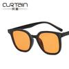 Gafas de Sol Marrones Kedun Mi Ding Famosas en Internet, Estilo Coreano Moderno Gama Alta Modelo Nuevo 2022 Gafas para Conducir, Gafas Ins, Antirreflejos