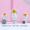Decoração de bolo astronauta plug-in planeta Aeroespacial aeronave homem do espaço foguete acessórios de panificação de aniversário
