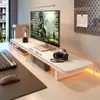 Soporte para Monitor de Escritorio para Sala de eSports Protección del Cuello Soporte para Computadora de Escritorio Soporte para Laptop Estante de Almacenamiento para Escritorio
